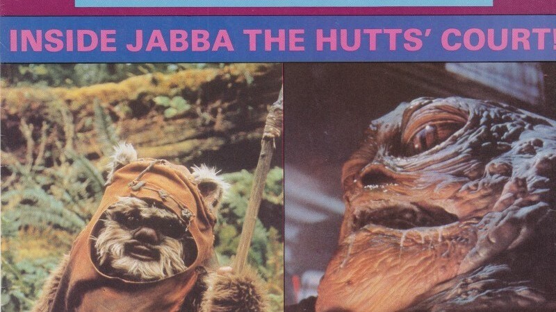 The Latest on Ewoks and Rancors: Vintage  Return of the Jedi Poster Magazine #2