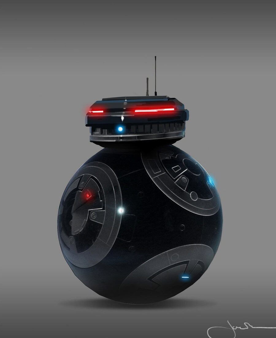 Designing Star Wars The Last Jedi Part 3 Developing BB 9E a