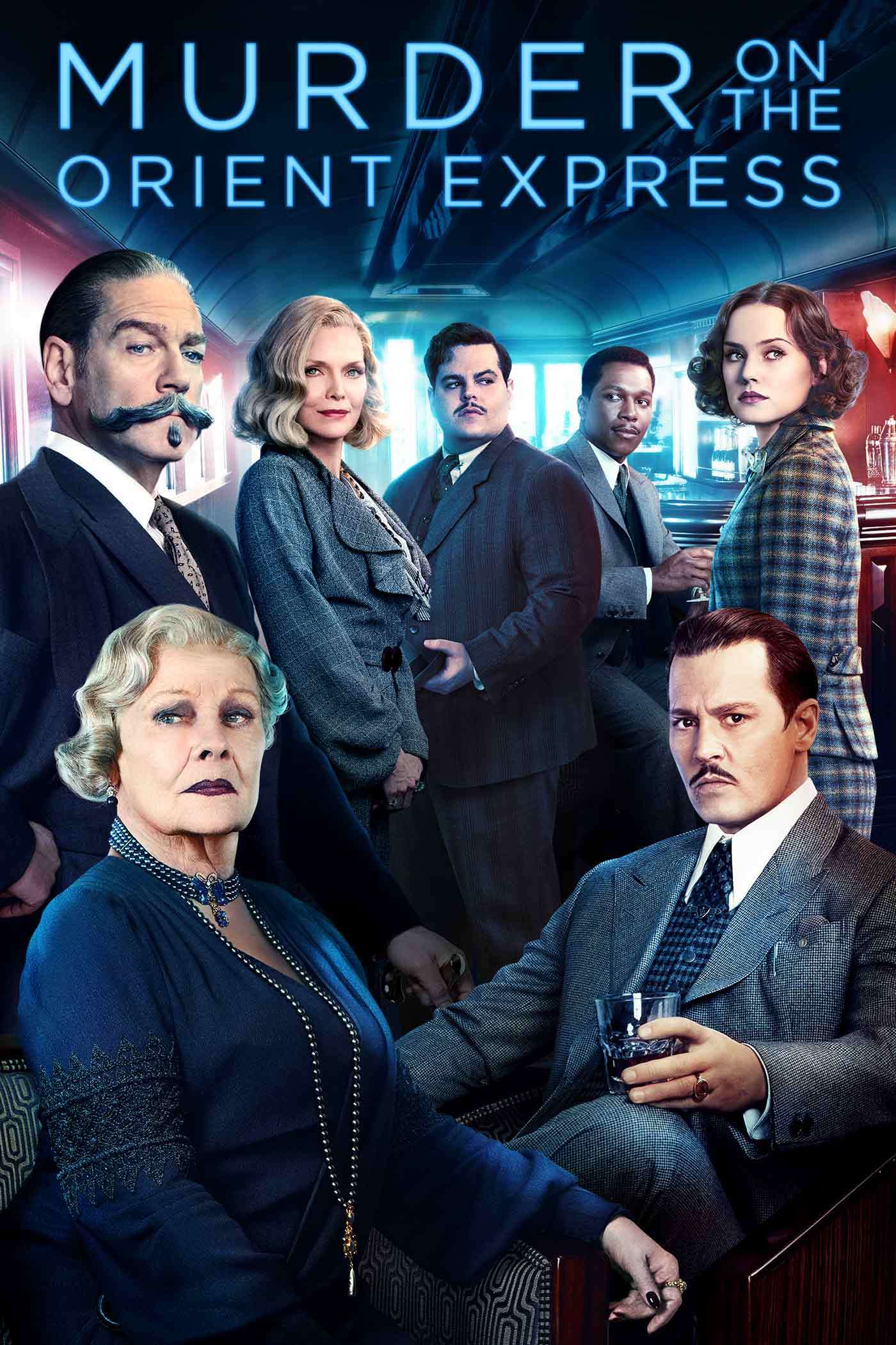 Murder on the Orient Express poster. Credit to it's official website on 20th Century Studios website.