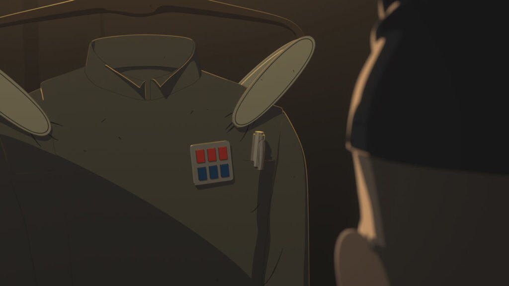 Captain Doza's Imperial uniform in Star Wars Resistance.
