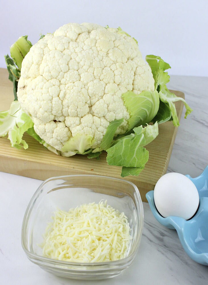 BB-8 Cauliflower Toast ingredients 