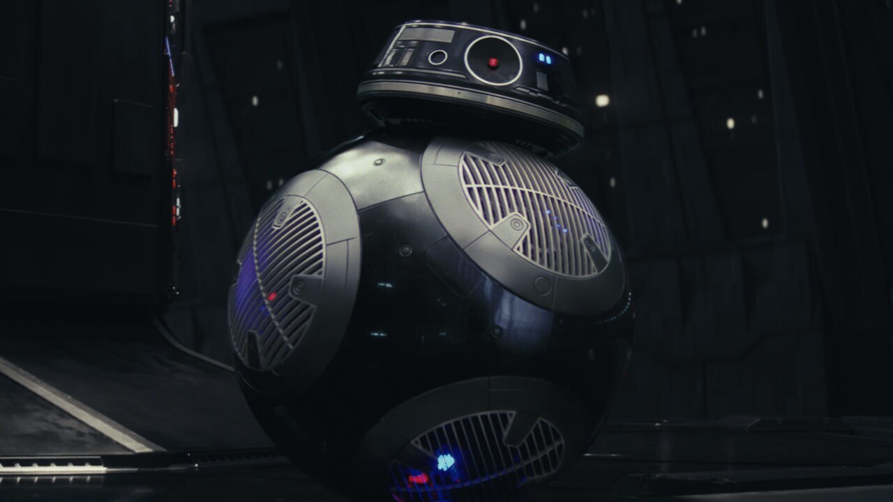 BB-9E from Star Wars: The Last Jedi