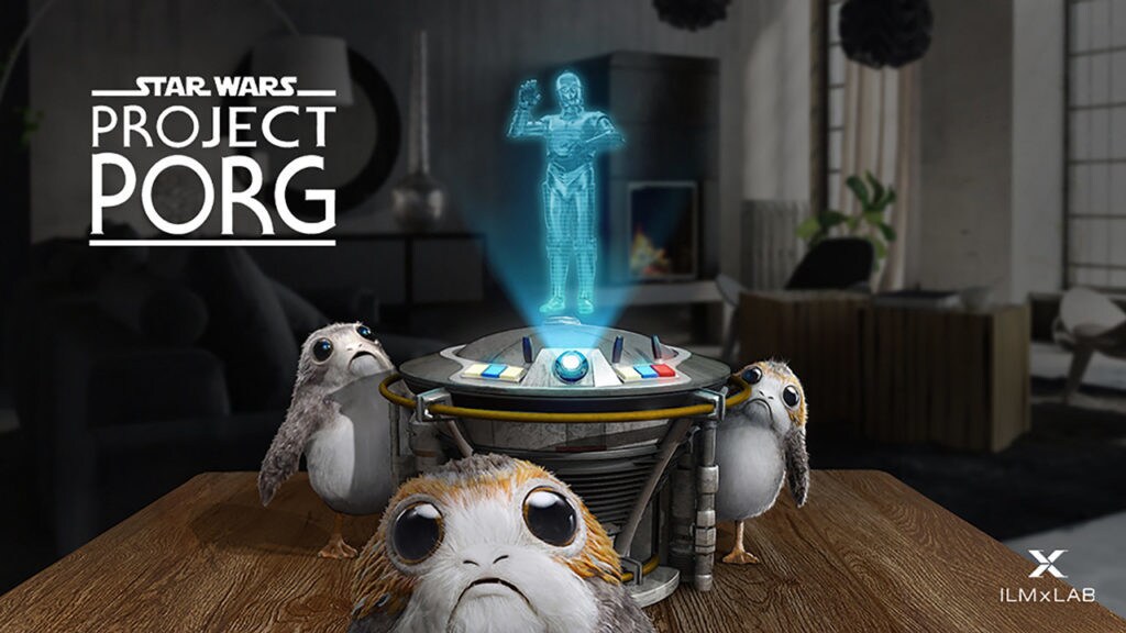 Star wars interactive store porg