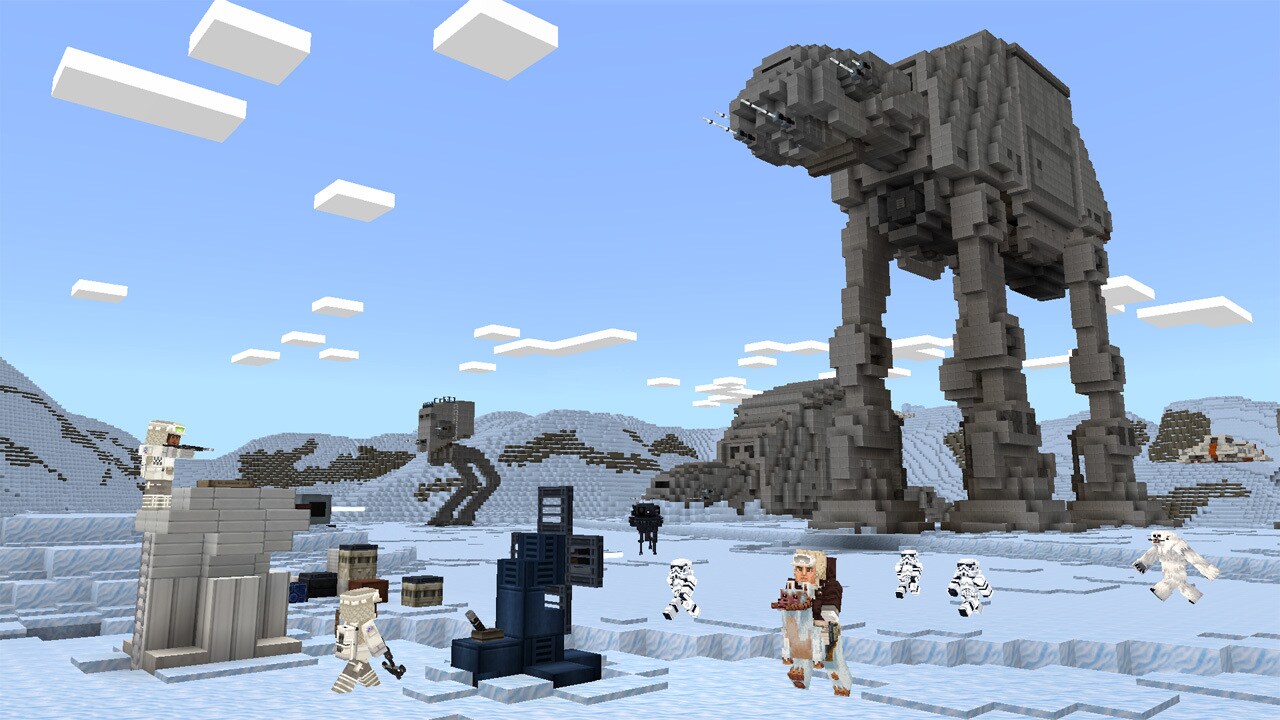 Minecraft Star Wars Mash-up screenshot