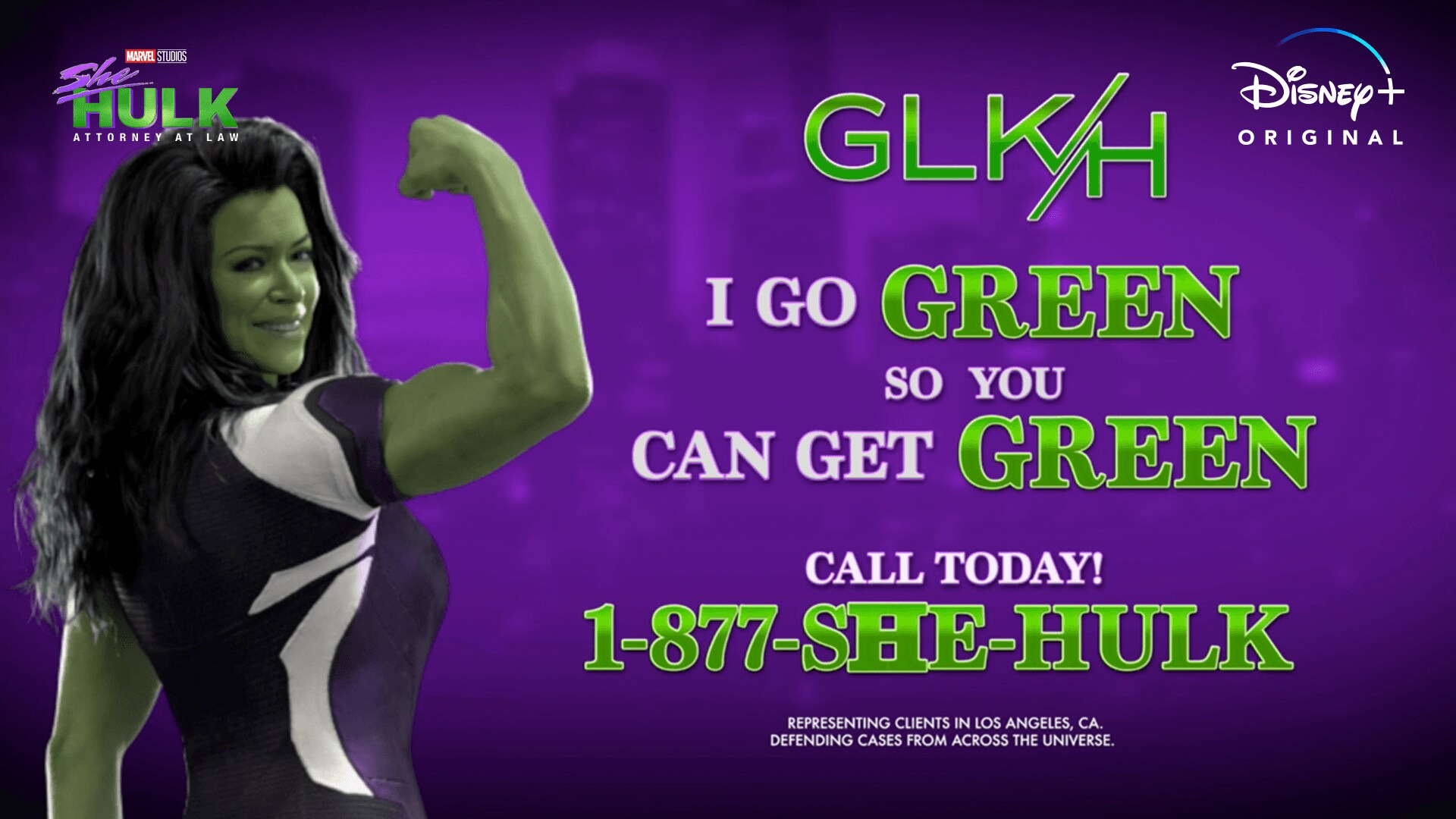 GLK&H Commercial | Marvel Studios' She-Hulk Attorney at Law | Disney+