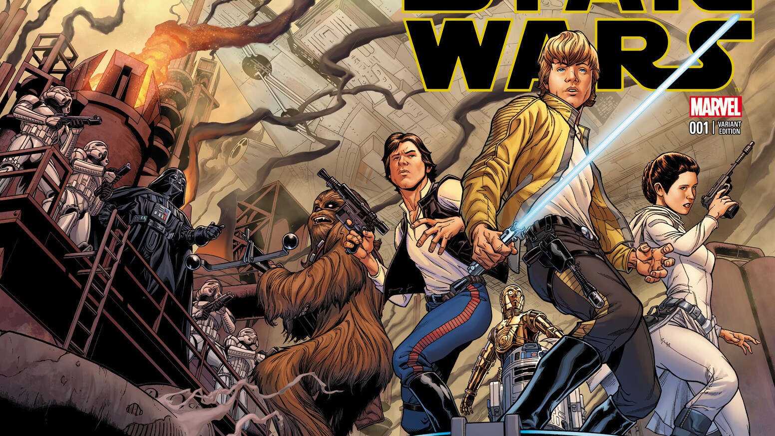 Star Wars #1 Variant Cover By Joe Quesada - First Look!