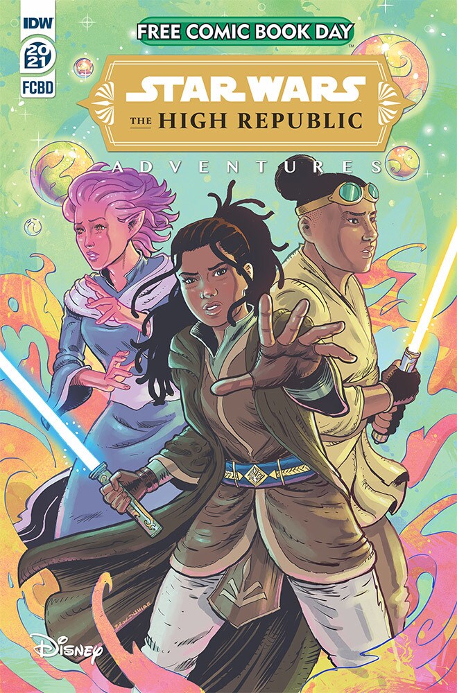 IDW's Free Comic Book Day issue of Star Wars: The High Republic Adventures.