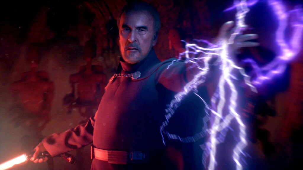 Count Dooku in Star Wars Battlefront II.