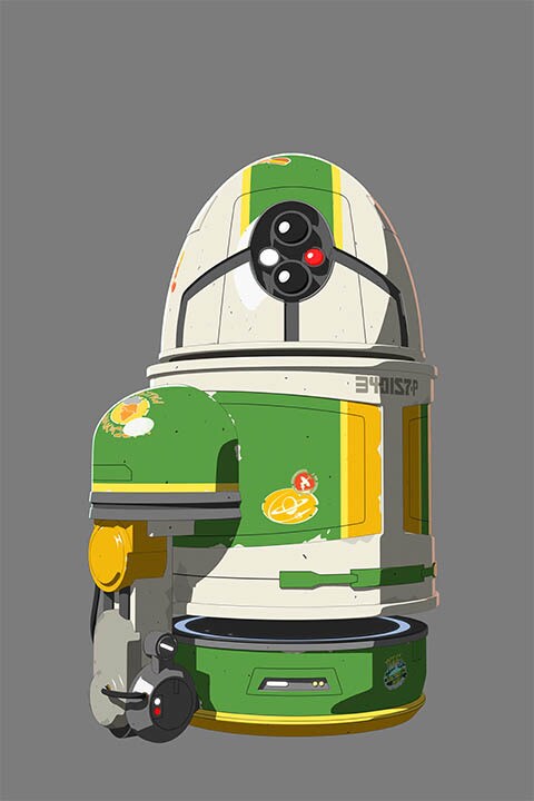 Concept art from Star Wars Resistance