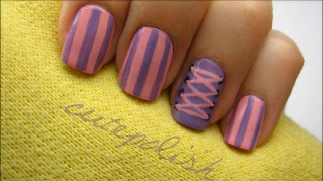 Tangled - Rapunzel Nails