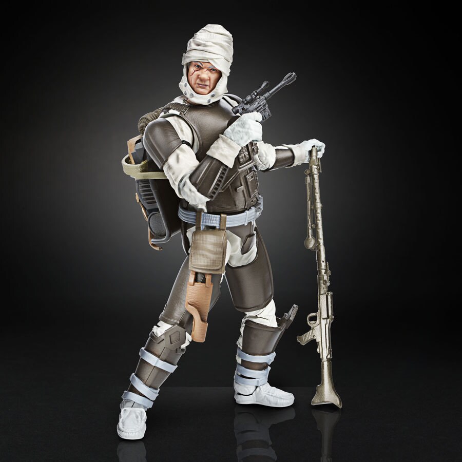 A Hasbro Star Wars Black Series 6-inch figure of bounty hunter Dengar.