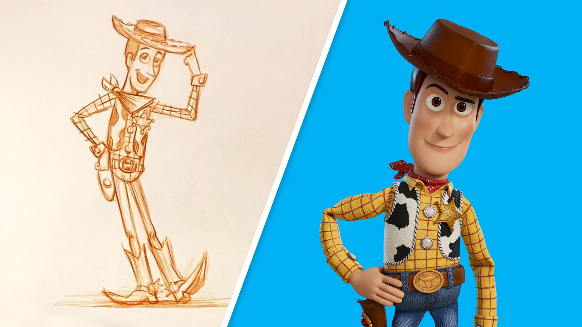 Howdy, Partner! How to Draw Woody From Toy Story