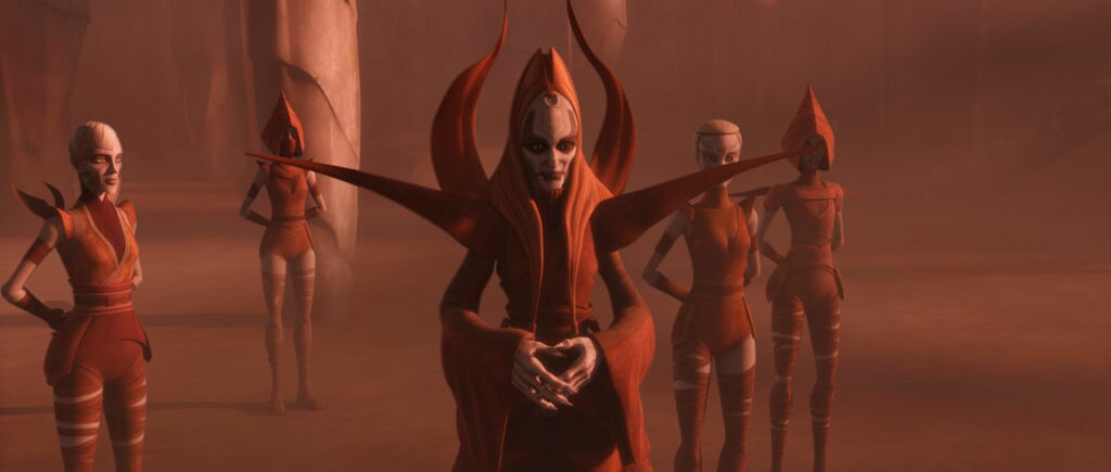 The Nightsisters and Mother Talzin in Star Wars: The Clone Wars.