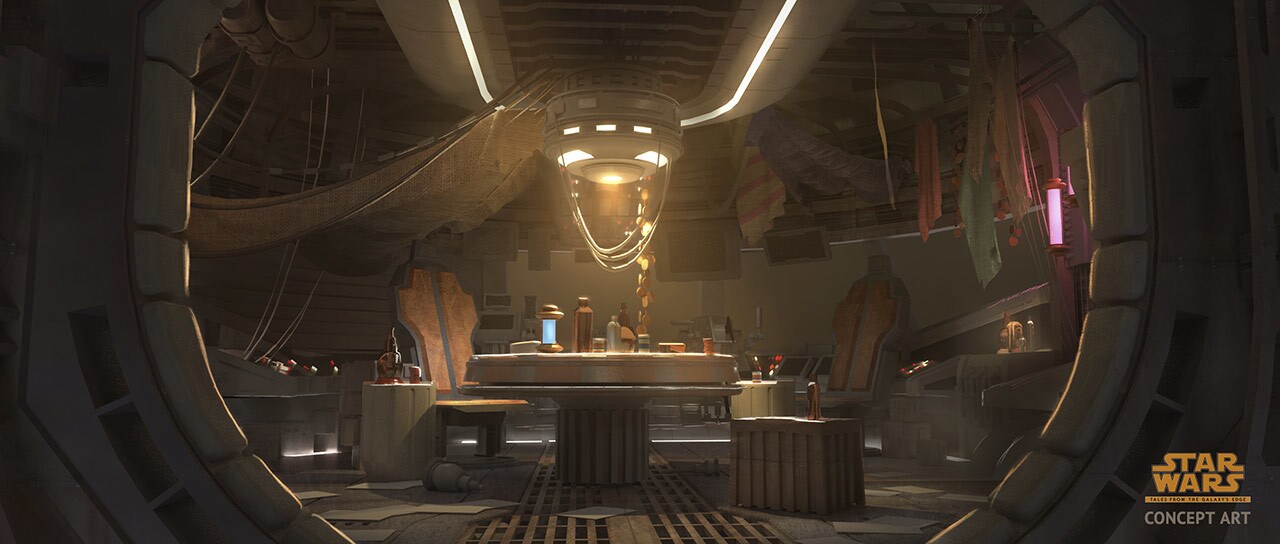 Star Wars: Tales from the Galaxy’s Edge: Cantina interior