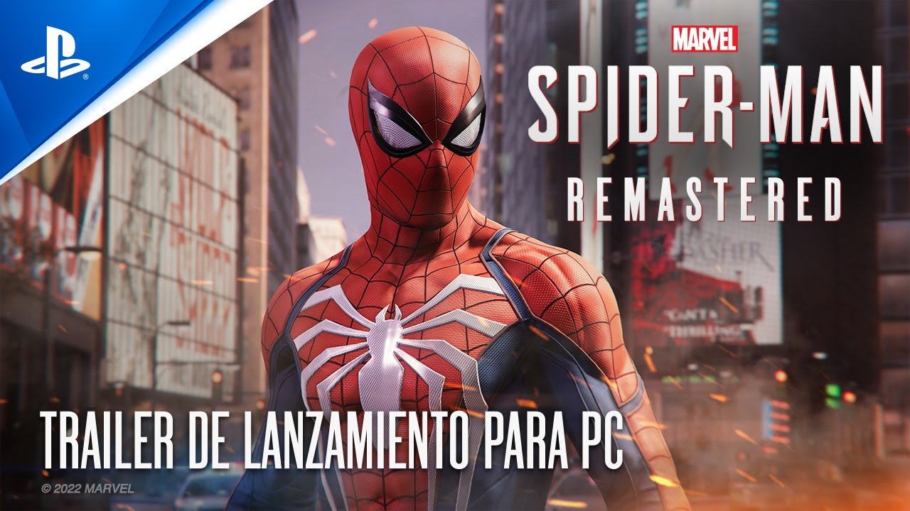 Marvel's Spider-Man Remasterizado –Tráiler de lanzamiento I PC | Disney  Latino
