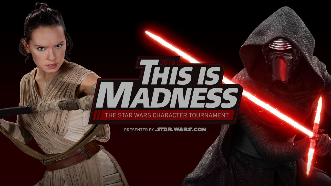 This Is Madness: The Star Wars Character Tournament Strikes Back on March 14