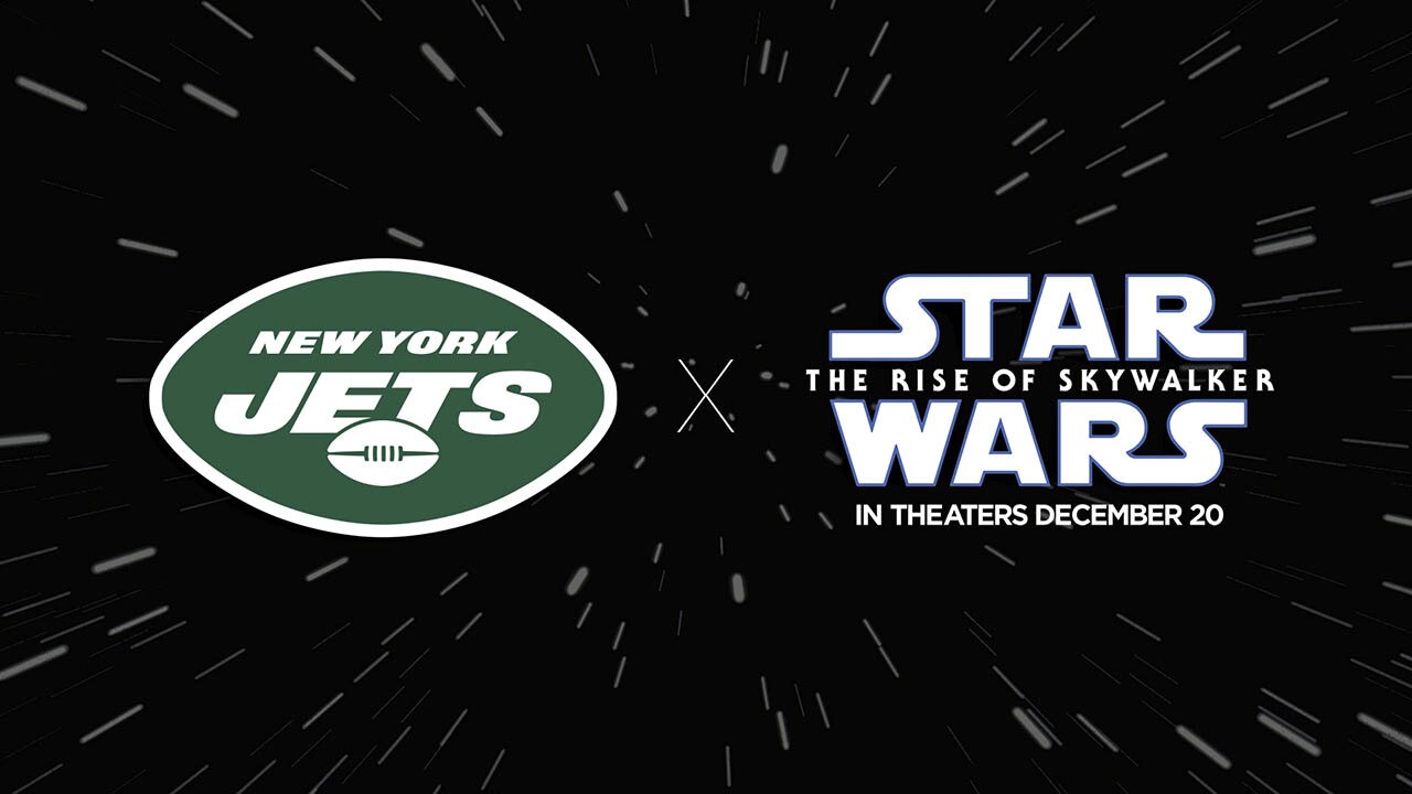 Star Wars and Jets logos