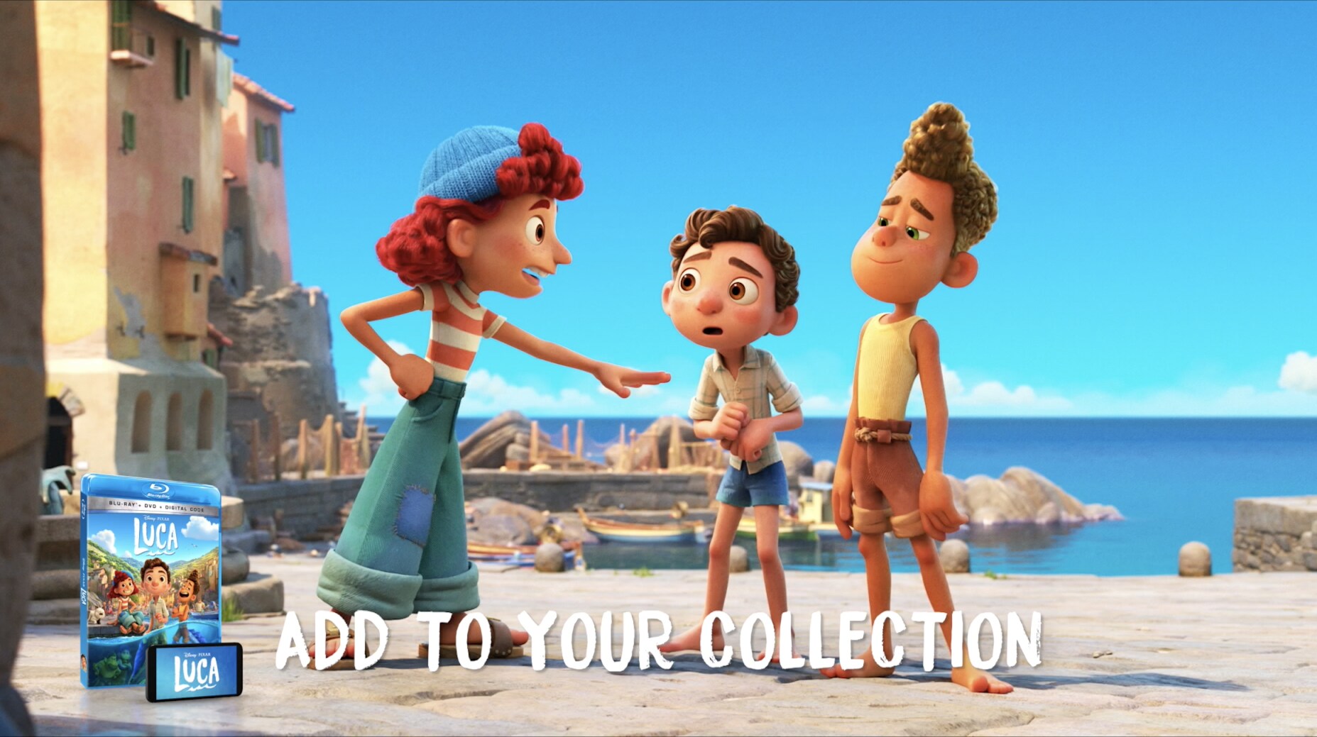 Disney and Pixar’s LUCA | Friendship | Own On Blu-ray & New On Digital