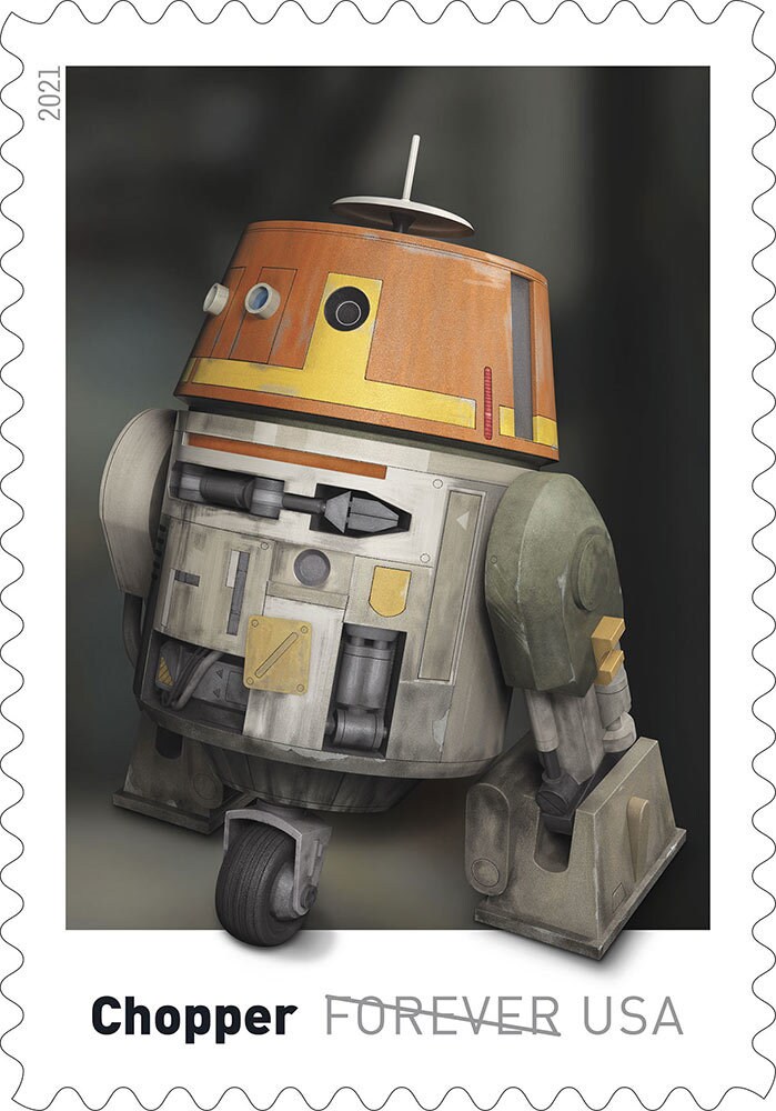 Star Wars stamps - Chopper