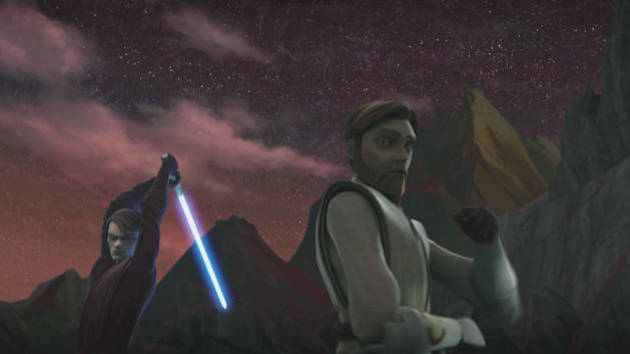 Obi-Wan, Anakin and Ahsoka Stand Ready | Star Wars: The Clone Wars ...