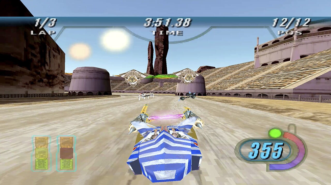 Star Wars Racer gameplay