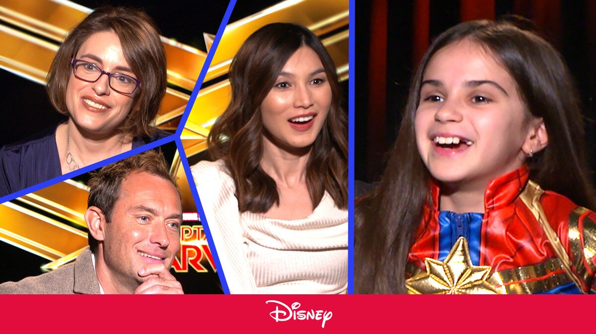 Captain Marvel Cast Teaches A 10-Year Old About The ‘90s | Disney