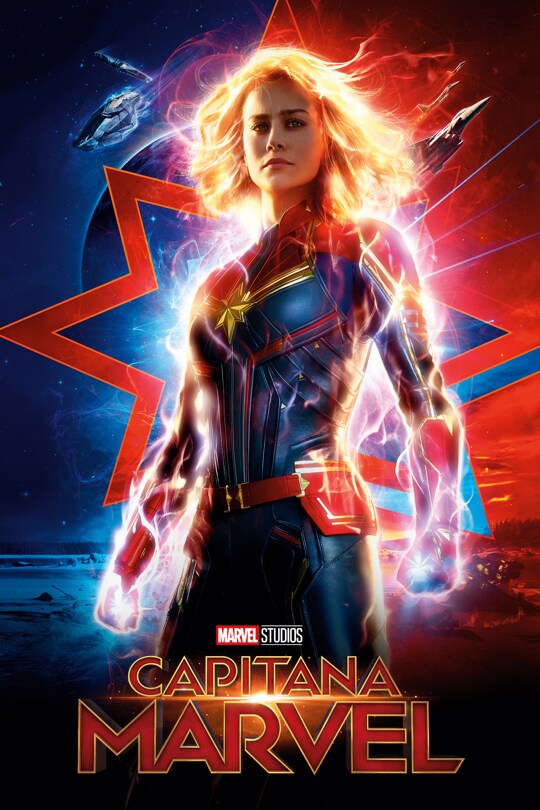 Capitana Marvel - Disney+, DVD, Blu-Ray Descarga digital | Disney