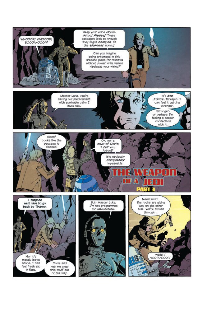 Star Wars Adventures: The Weapon of a Jedi #2 preview 3