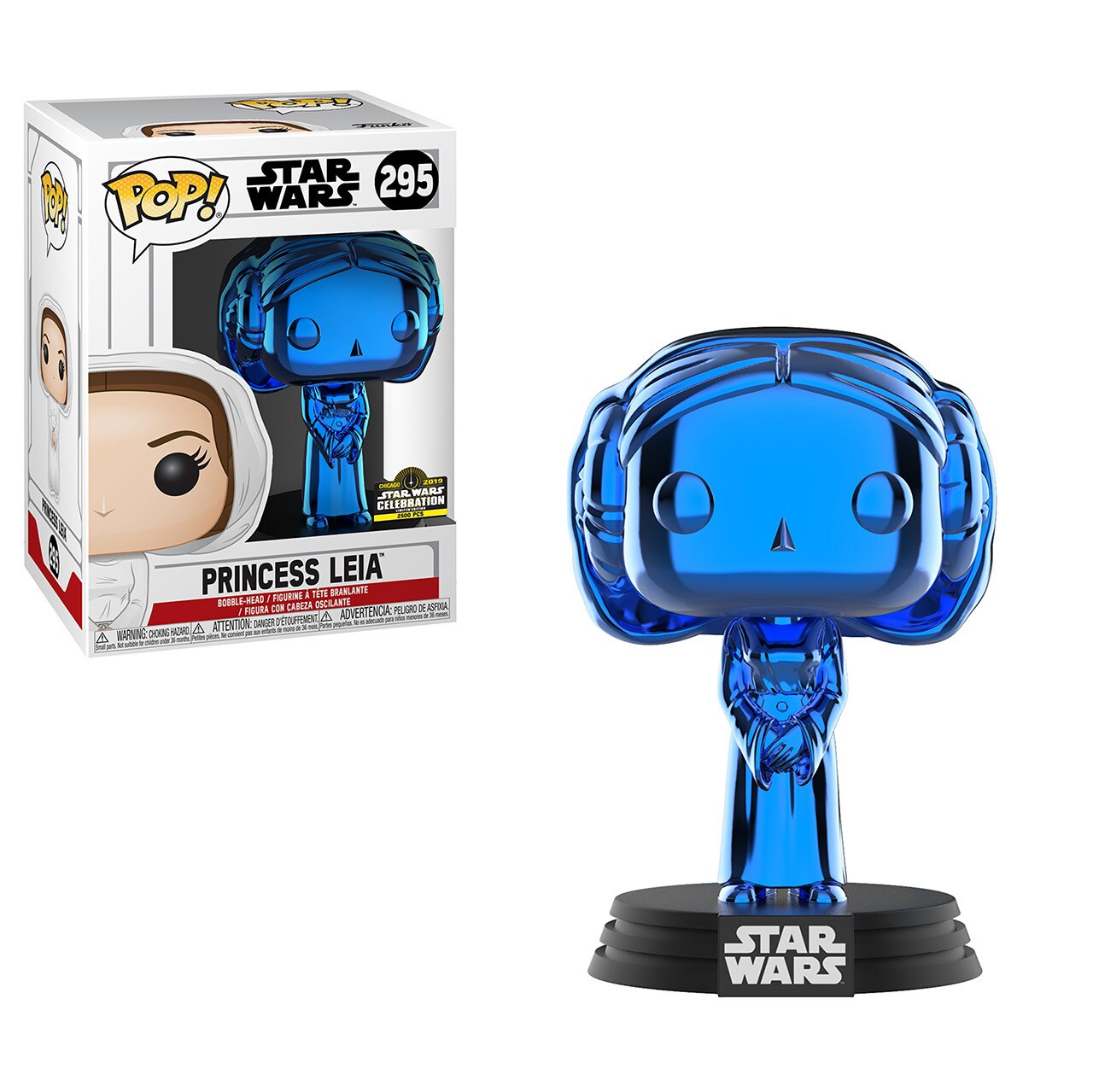 A Funko Pop! available only at Star Wars Celebration Chicago.