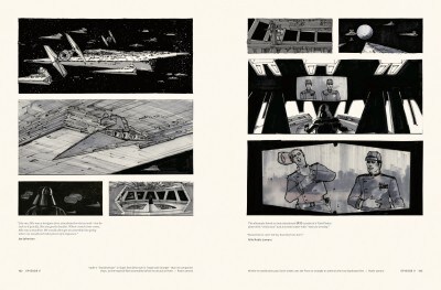 Star Wars Storyboards: The Original Trilogy interiors, The Empire Strikes Back