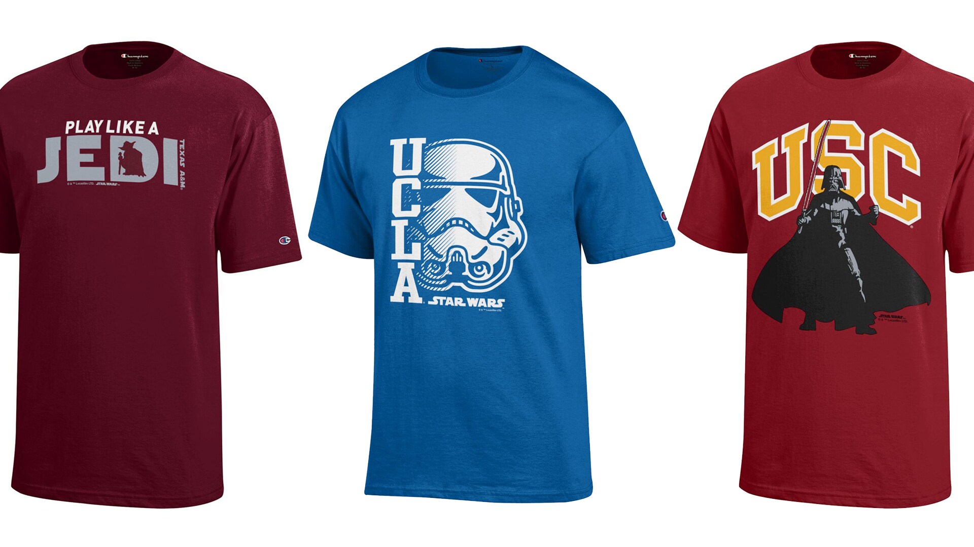 Star Wars Meets College Sports in New Apparel Line