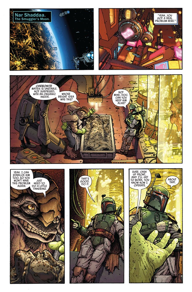 Star Wars: War of the Bounty Hunters Alpha #1 preview 5