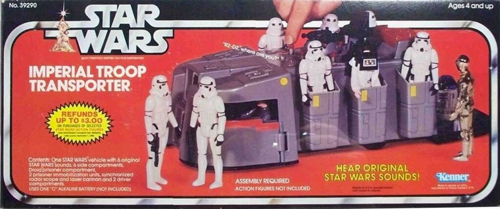 Kenner star store wars vehicles list