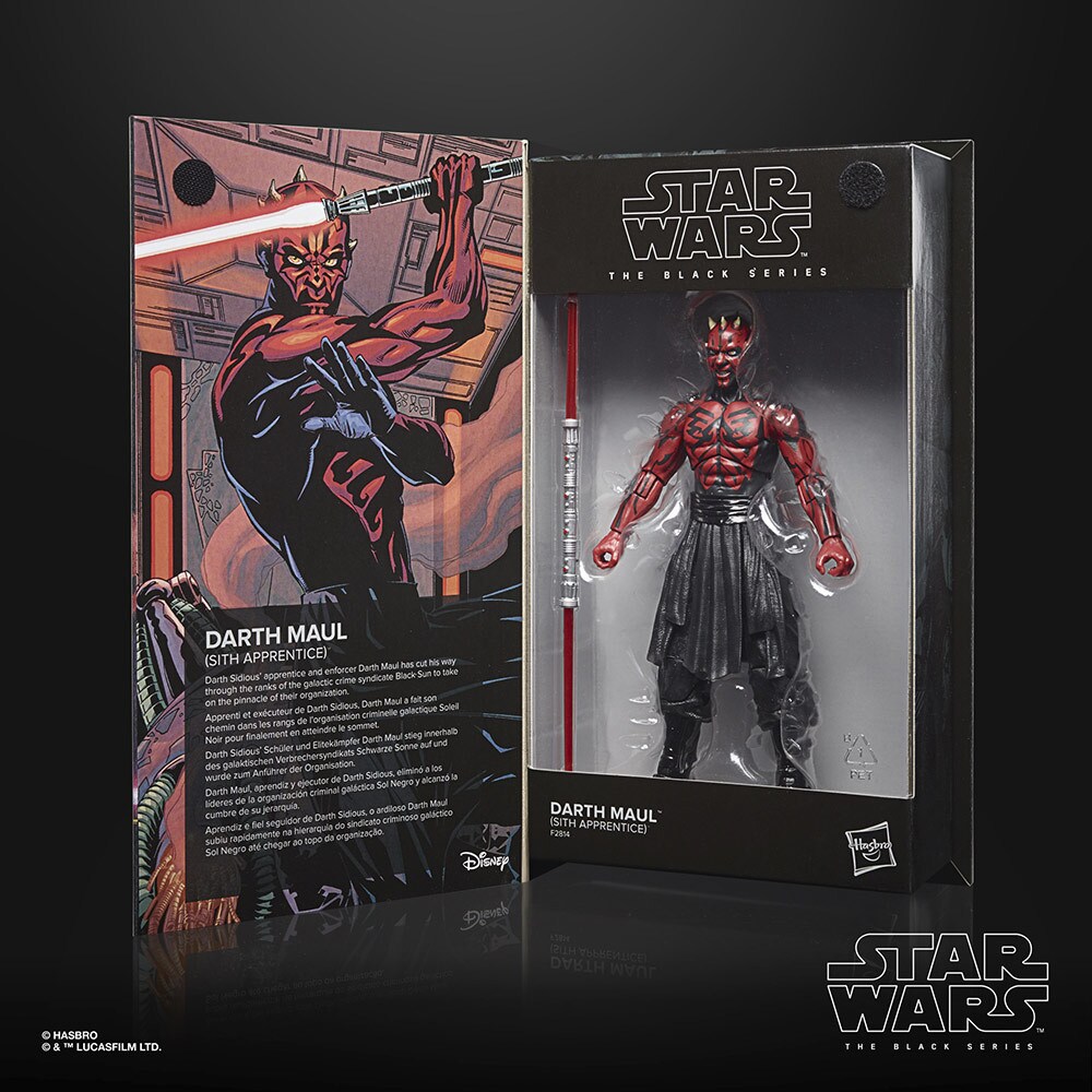 Hasbro’s Black Series Darth Maul (Star Wars: Darth Maul) box