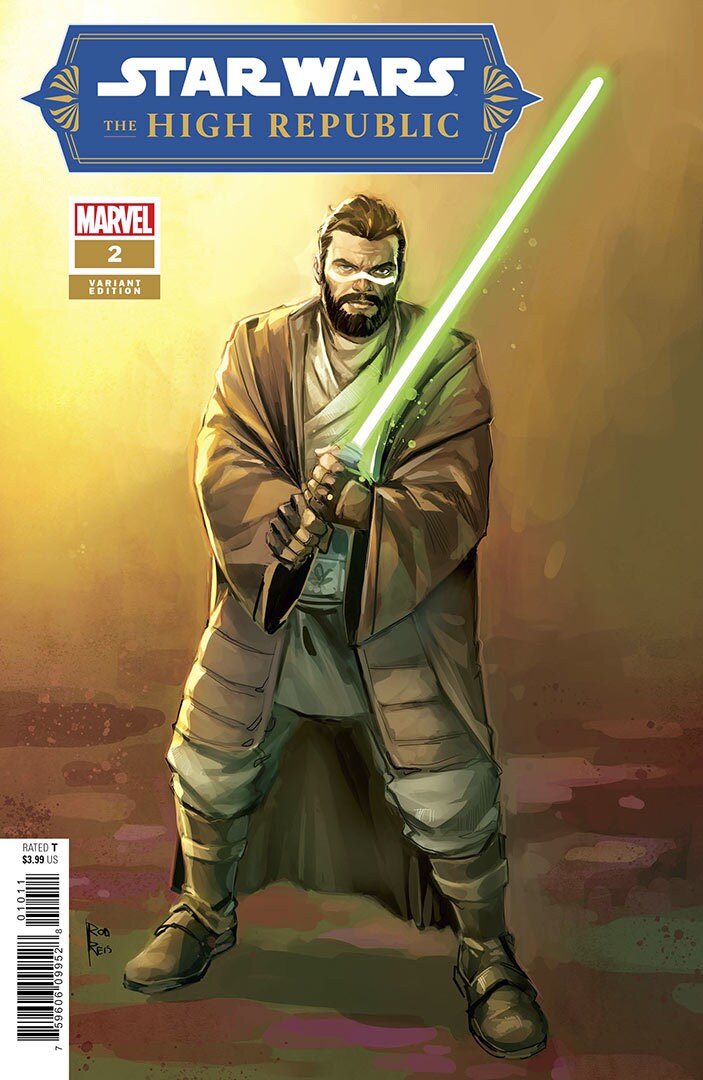 Marvel's Star Wars: The High Republic issue 2 variant cover by Rob Reis