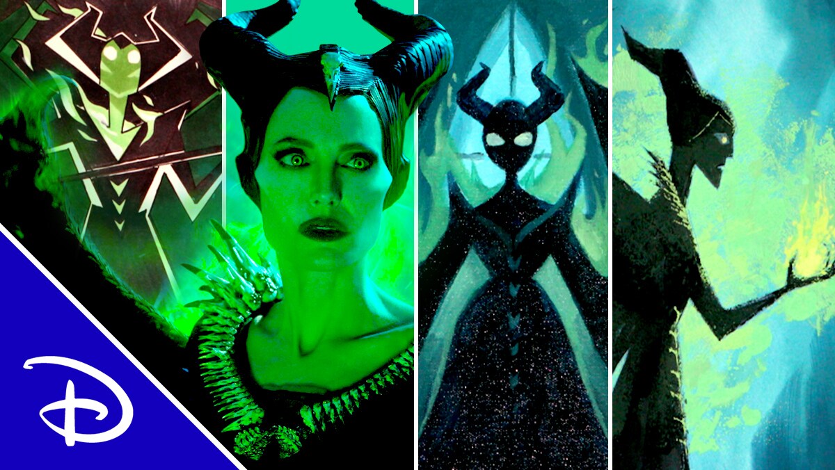 Disney Art 4 Ways: Maleficent | Disney