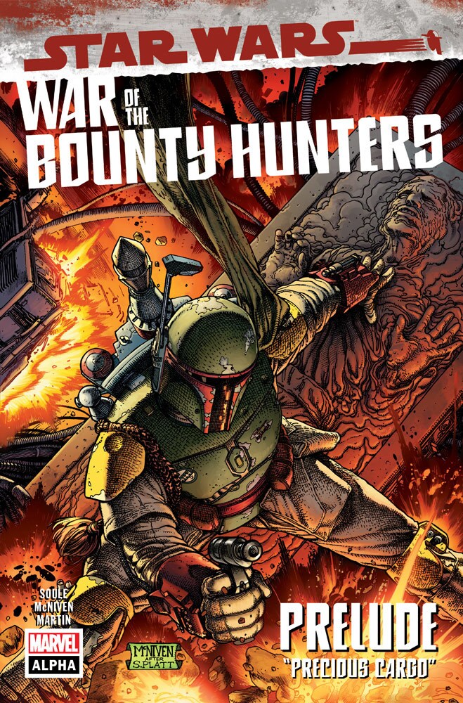 War of the Bounty Hunters Alpha #1 cover