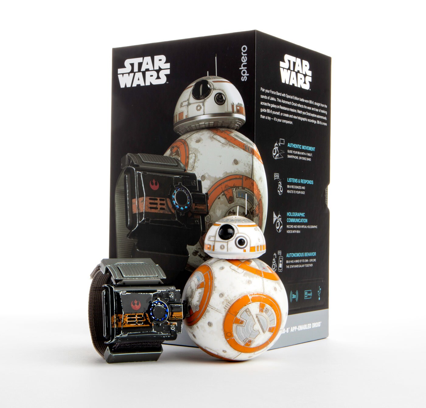 Go Rogue Pre-Order: Star Wars Force Band and Special Edition Battle-Worn BB-8 Droid Bundle