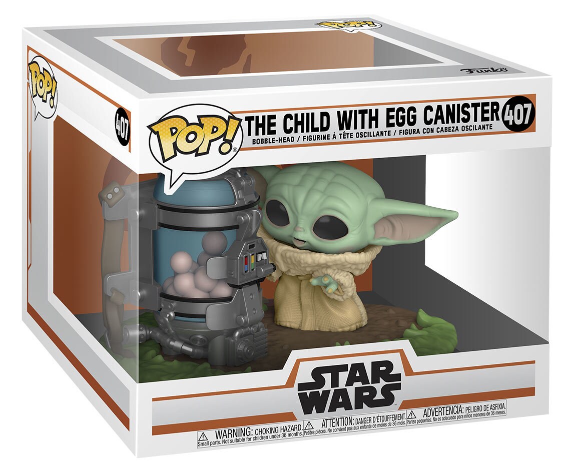 Funko Pop! Child with Egg Canister box