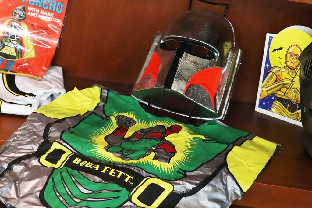 Vintage Boba Fett Halloween costume.