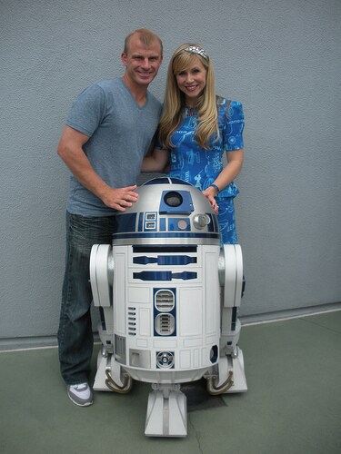 This post is dedicated to my Valentine, David and the newest member of our family R2-D2