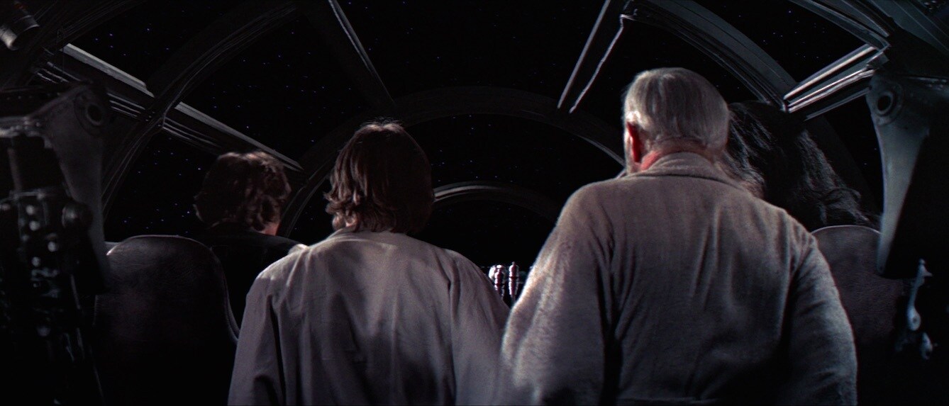 Bad Feeling - Episode IV Han Luke Obi-Wan in the Millennium Falcon