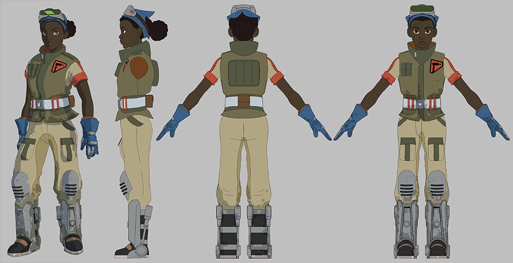 Torra Doza Legging, Star Wars Resistance Costume – EasyCosplayCostumes