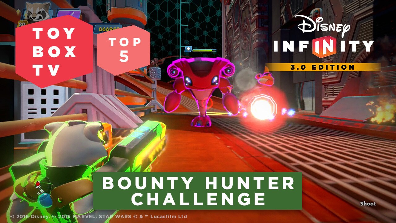 Bounty Hunter Challenge - Top 5 Toy Boxes - Disney Infinity Toy Box TV