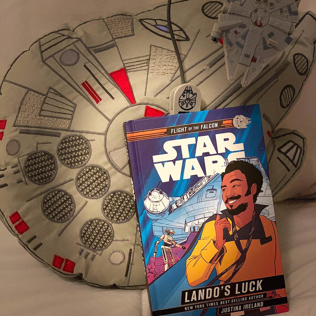 The cover of Lando's Luck.