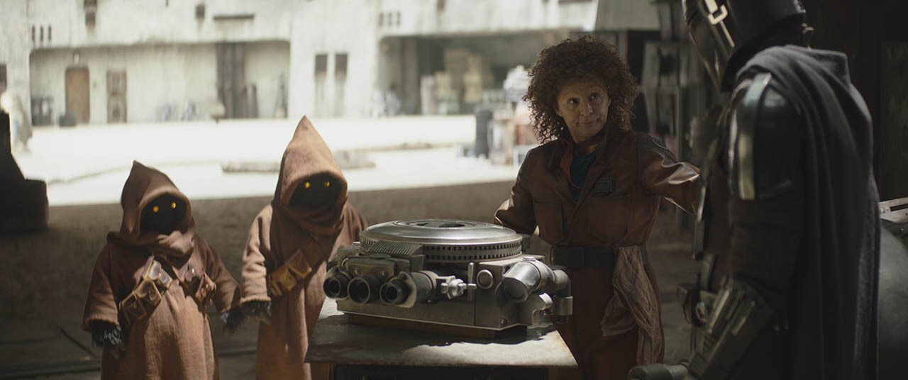 “Dated a Jawa for a while. They’re quite furry. Very furry.” -- Peli Motto