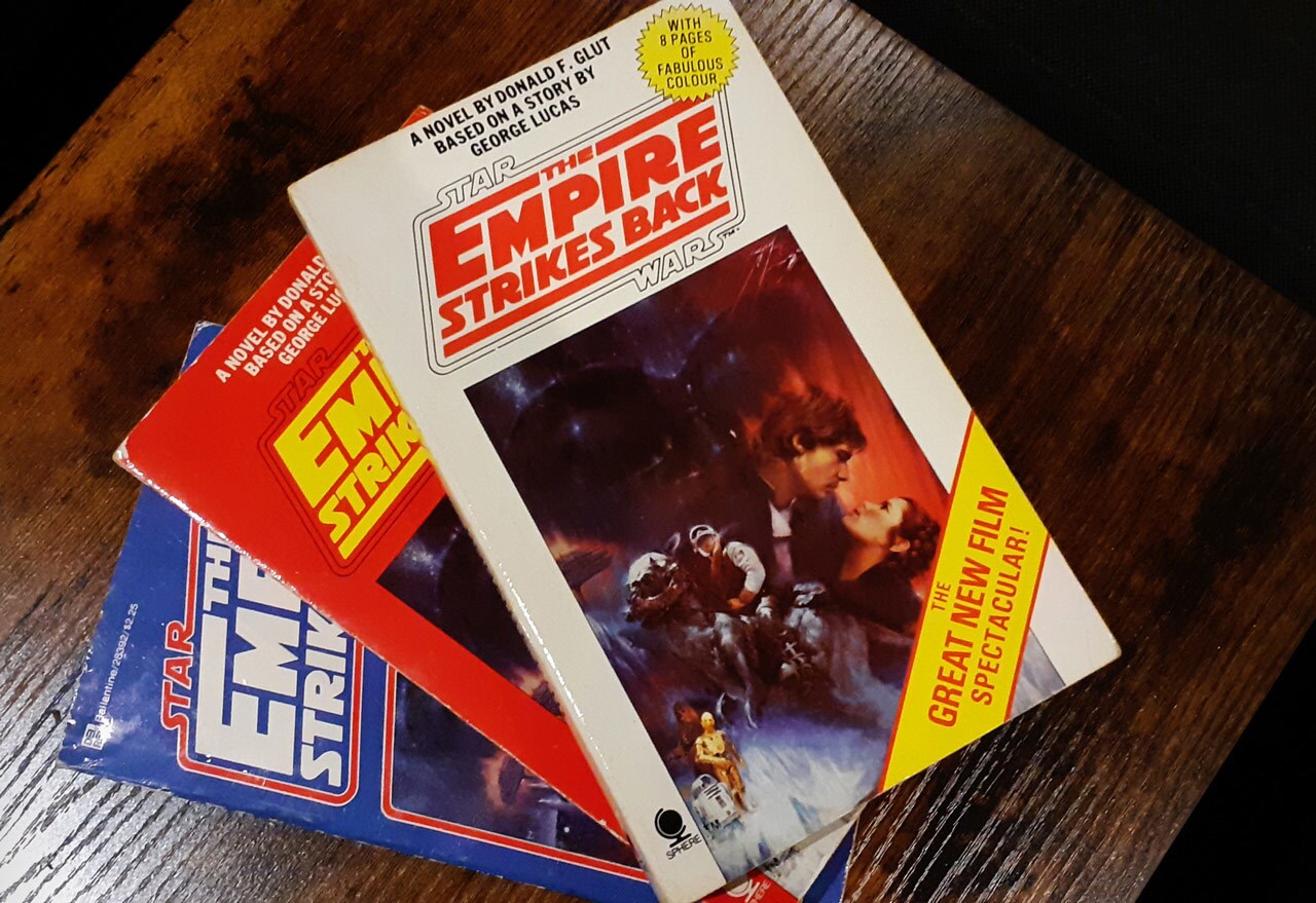 Vintage The Empire Strikes Back novels