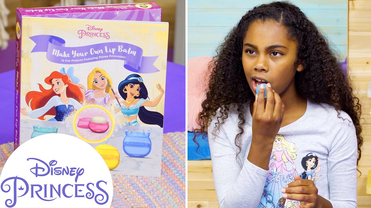 How To Make Disney Princess-Inspired Lip Balm! | Disney Princess