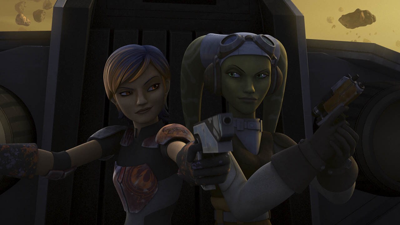 Sabine and Hera in “Out of Darkness”