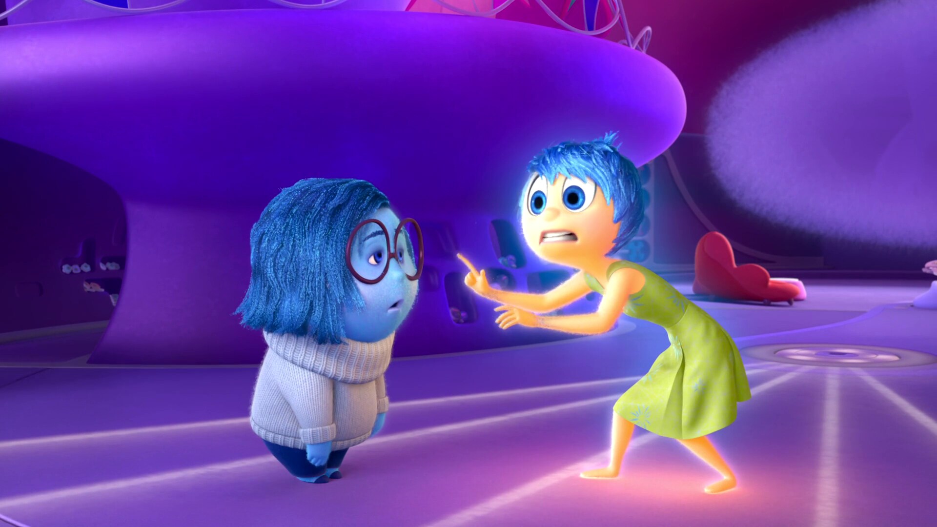 Riley's First Day at New School Plan - Inside Out Clip